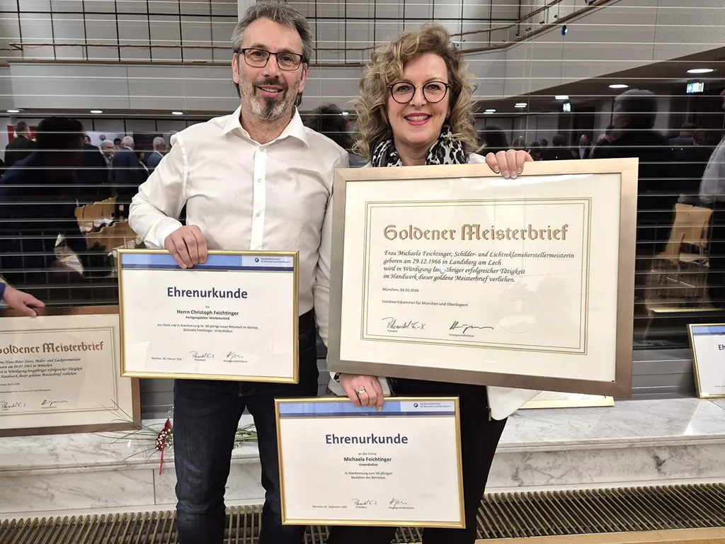 Ehrungen für Michaela und Christoph Feichtinger Ehrungen für Michaela und Christoph Feichtinger