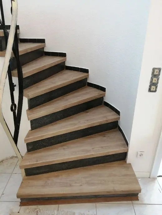 Treppe nachher